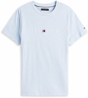 TOMMY HILFIGER Tričko  námornícka modrá / svetlomodrá / červená / biela
