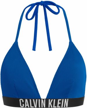 Calvin Klein Swimwear Bikinový top 'Intense Power'  modrá / čierna / biela