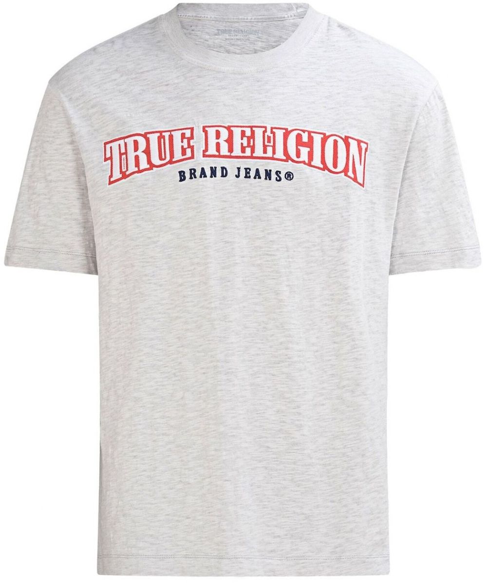 True Religion Tričko  námornícka modrá / svetlosivá / jasne červená / biela