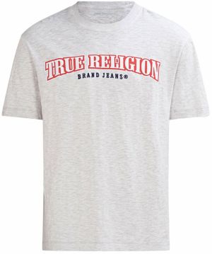 True Religion Tričko  námornícka modrá / svetlosivá / jasne červená / biela