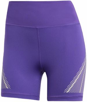 ADIDAS BY STELLA MCCARTNEY Športové nohavice 'TruePace'  striebornosivá / tmavofialová