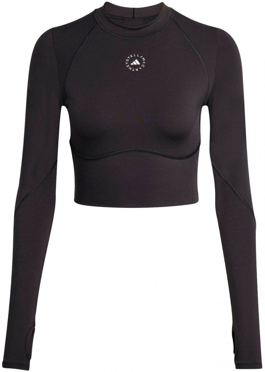 ADIDAS BY STELLA MCCARTNEY Funkčné tričko  čierna / biela