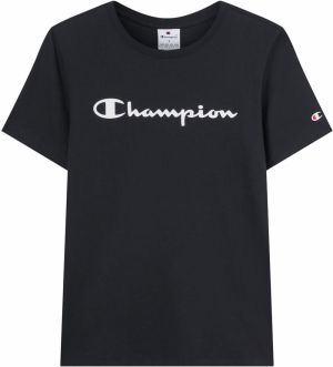 Champion Authentic Athletic Apparel Tričko  čierna / biela