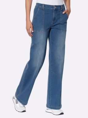 heine Džínsy  modrá denim