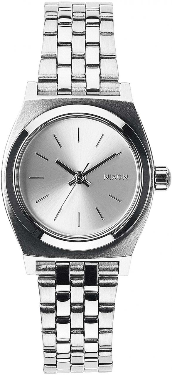 Nixon Analógové hodinky 'Small Time Teller'  strieborná