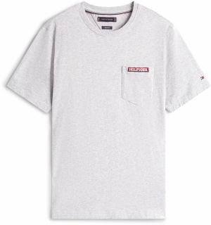 TOMMY HILFIGER Tričko  sivá melírovaná
