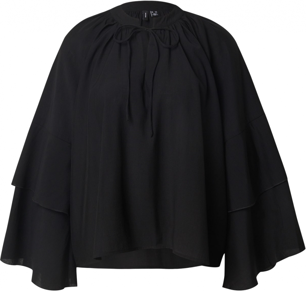 Vero Moda Petite Blúzka  čierna