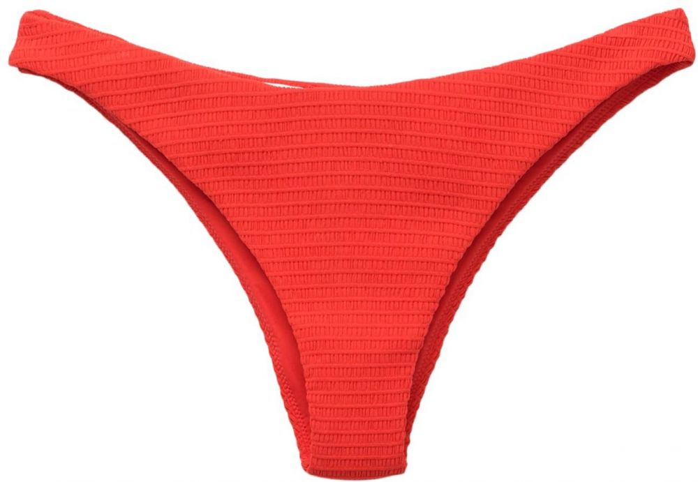 Pull&Bear Bikinové nohavičky  červená