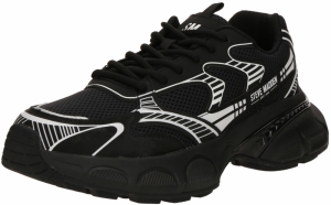 STEVE MADDEN Nízke tenisky 'Bantory'  svetlosivá / čierna