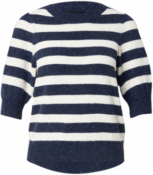 VERO MODA Sveter 'VMDOFFY'  námornícka modrá / biela