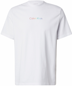 Calvin Klein Jeans Tričko  žltá / nefritová / karmínovo červená / biela