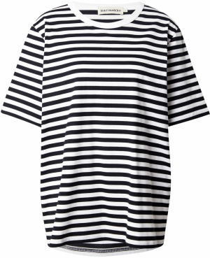 Marimekko Tričko 'TASARAITA'  čierna / biela