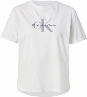 Calvin Klein Jeans Tričko 'HERO'  sivá / čierna / biela
