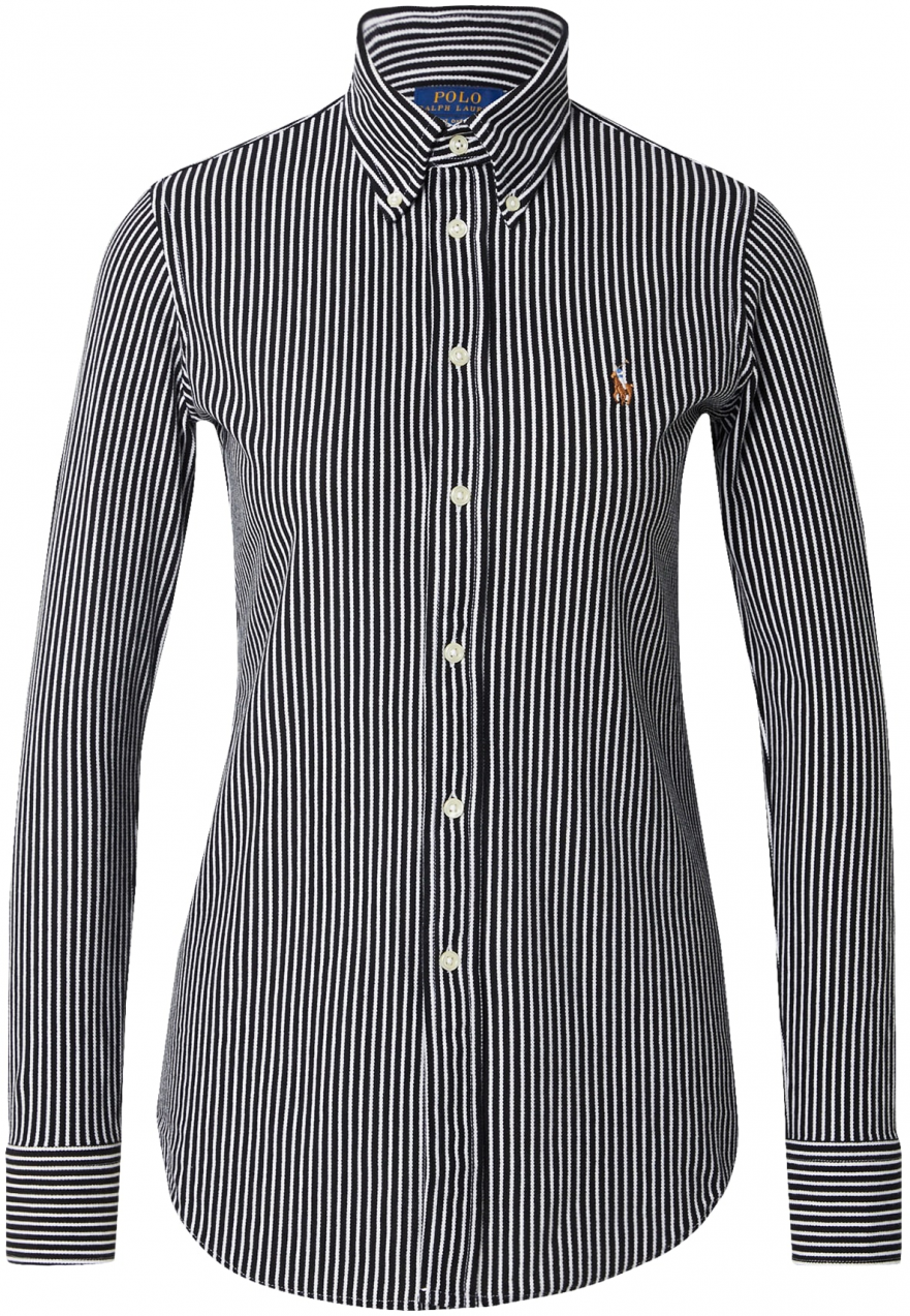 Polo Ralph Lauren Blúzka  čierna / biela