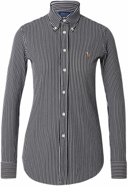 Polo Ralph Lauren Blúzka  čierna / biela