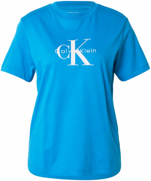 Calvin Klein Jeans Tričko  modrá / biela