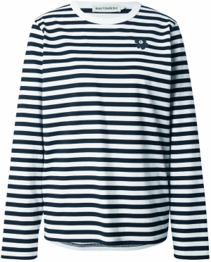 Marimekko Tričko  čierna / biela