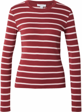TOPSHOP Tričko  ružová / burgundská