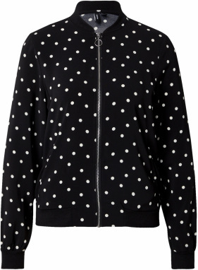 VERO MODA Prechodná bunda 'VMCOCO'  čierna / biela
