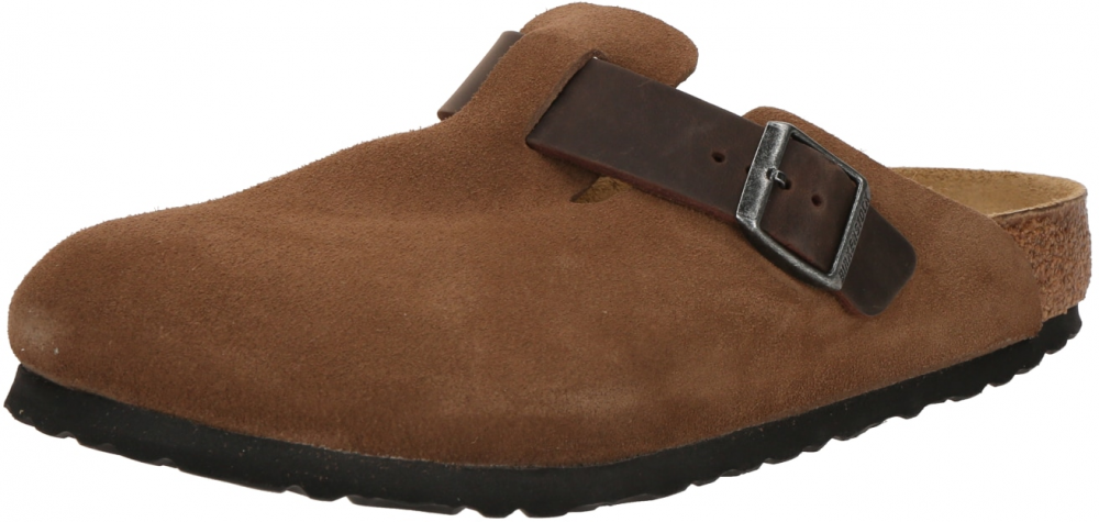 BIRKENSTOCK Šľapky 'Boston'  hnedá