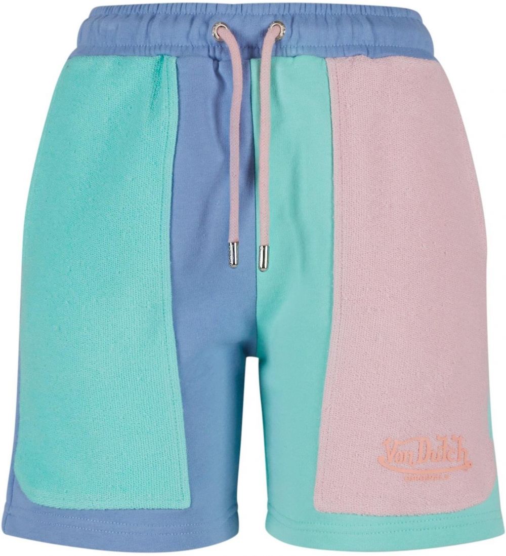 Von Dutch Originals Nohavice 'Eske'  modrá / mätová / ružová