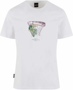 Cayler & Sons Tričko 'The Basket'  svetlozelená / svetlofialová / biela