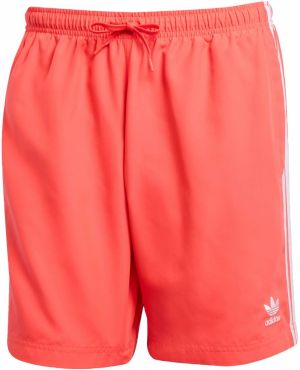 ADIDAS ORIGINALS Plavecké šortky 'Adicolor'  oranžovo červená / biela
