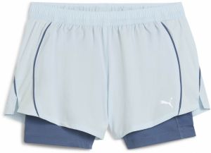 PUMA Športové nohavice 'Velocity'  námornícka modrá / svetlomodrá