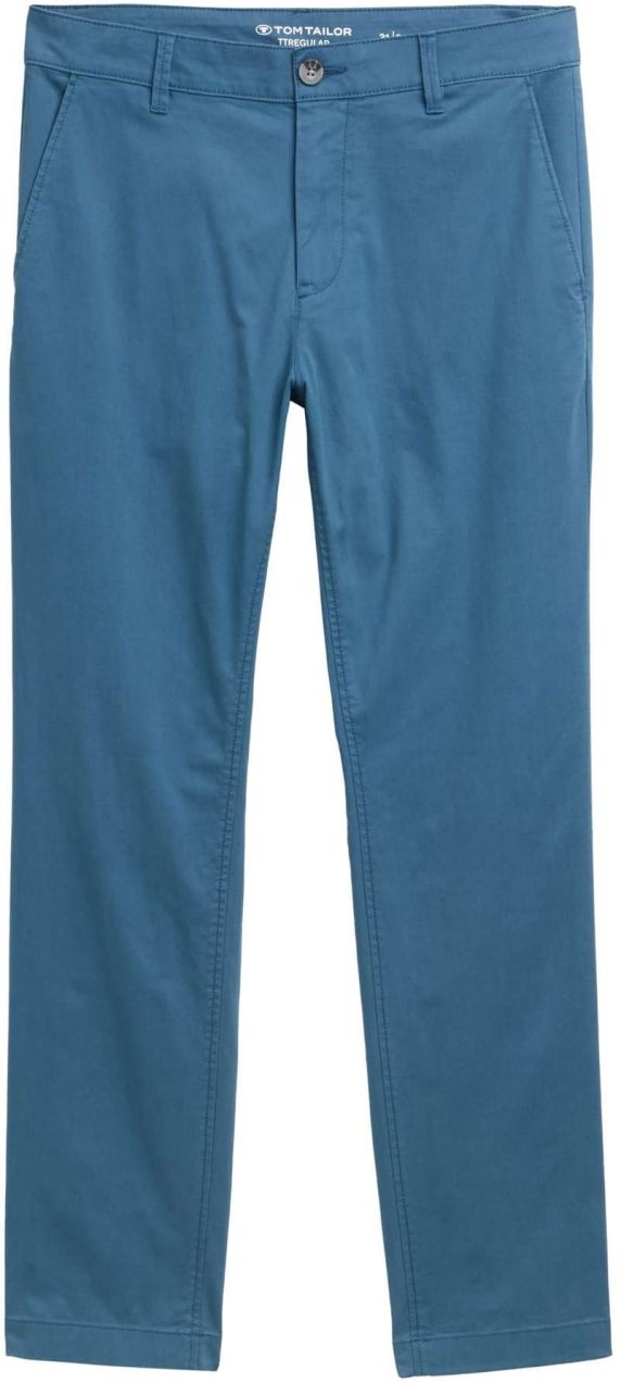 TOM TAILOR Chino nohavice  kráľovská modrá