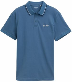 TOM TAILOR Tričko  opálová / čierna / biela