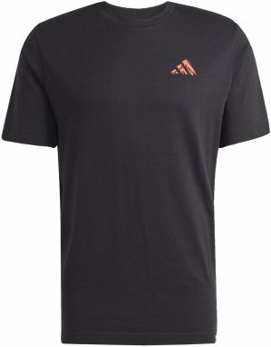 ADIDAS SPORTSWEAR Funkčné tričko 'HIKE'  modrá / oranžová / čierna / biela