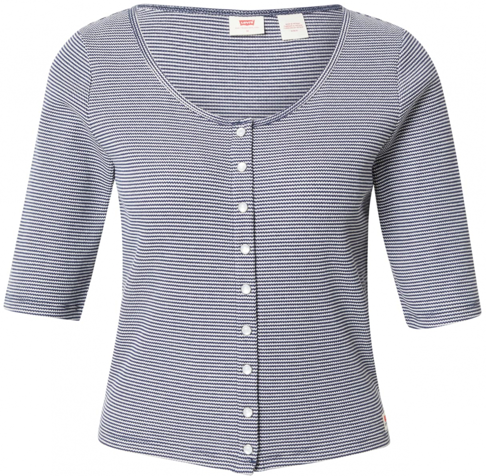 LEVI'S ® Kardigán  námornícka modrá / biela