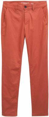 TOM TAILOR Chino nohavice  oranžovo červená