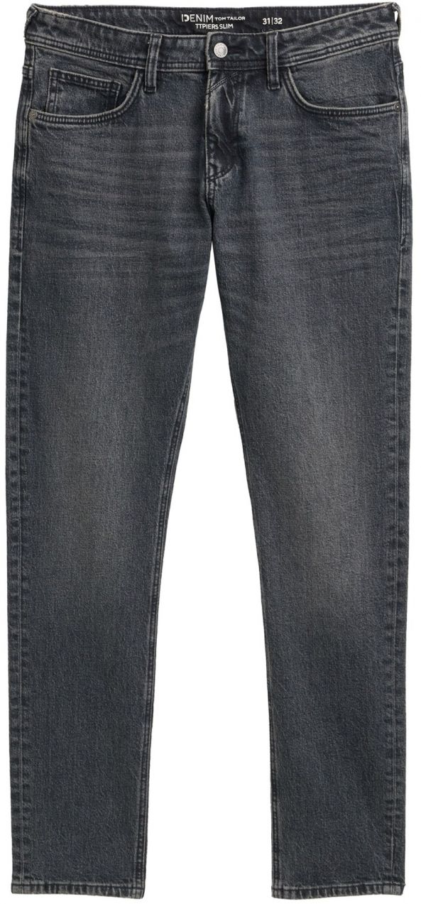 TOM TAILOR DENIM Džínsy 'Piers'  sivý denim
