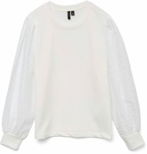 VERO MODA Mikina 'VMDAMINE'  biela