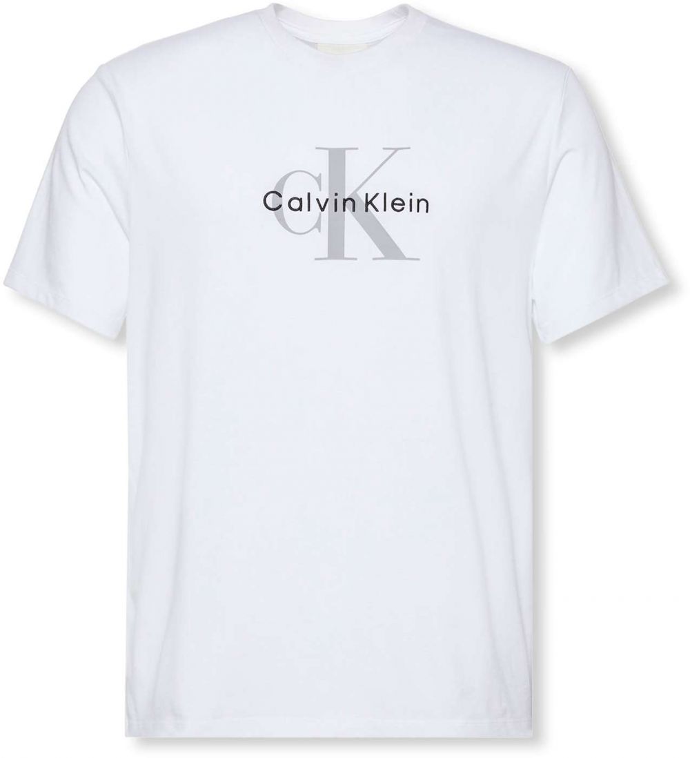 Calvin Klein Jeans Tričko 'Hero'  sivá / čierna / biela
