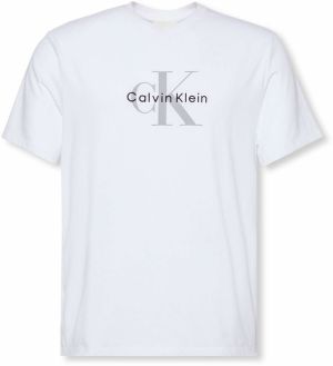 Calvin Klein Jeans Tričko 'Hero'  sivá / čierna / biela