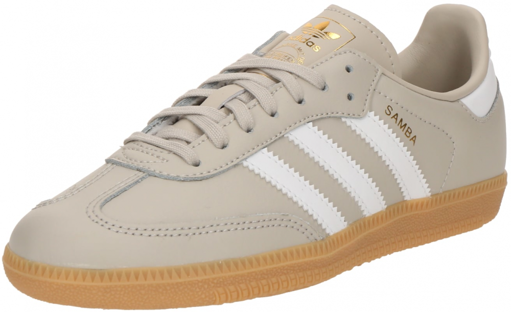 ADIDAS ORIGINALS Tenisky 'SAMBA OG'  zlatá / sivobéžová / biela