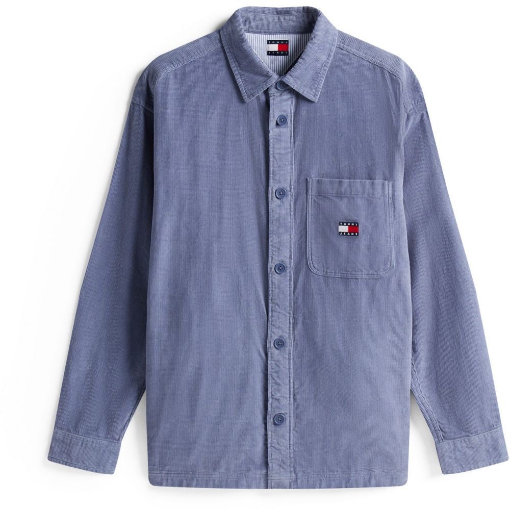 Tommy Jeans Košeľa  modrosivá