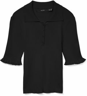 VERO MODA Sveter 'VMWONDER'  čierna