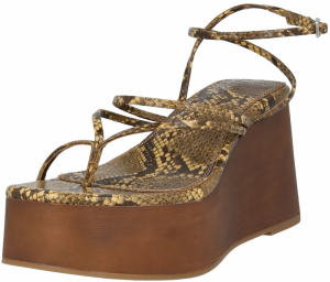 TOPSHOP Žabky 'HALLIE'  béžová / hnedá / čierna