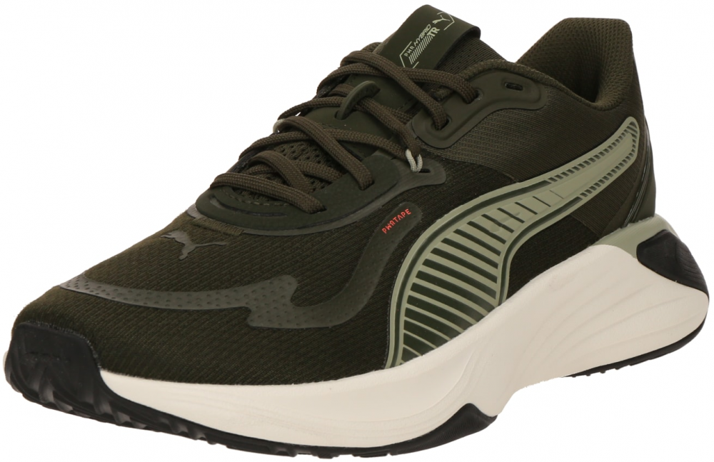 PUMA Športová obuv 'Power'  pastelovo zelená / tmavozelená