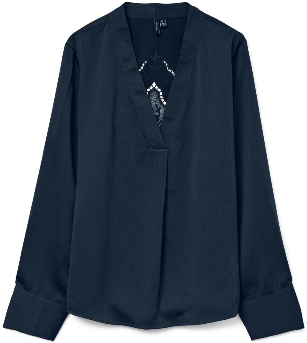 VERO MODA Blúzka 'VMELENOR'  námornícka modrá