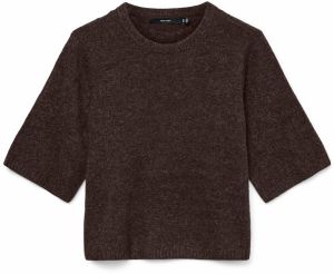 VERO MODA Sveter 'VMBOOM'  čokoládová