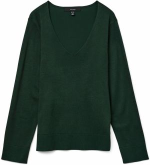 VERO MODA Sveter 'VMSILJE'  smaragdová