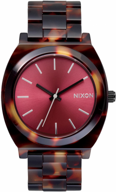 Nixon Analógové hodinky  hnedá / tmavohnedá / čierna / biela
