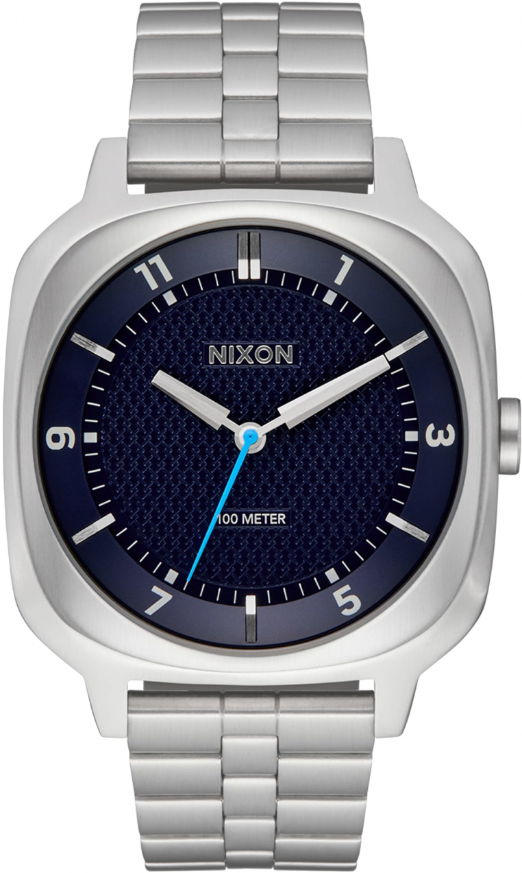 Nixon Analógové hodinky 'Fremont 40'  námornícka modrá / strieborná