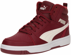 PUMA Tenisky 'Rebound V6'  vínovo červená / biela