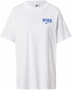 Nike Sportswear Tričko  modrá / svetlomodrá / biela