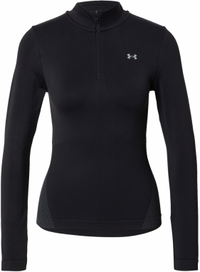 UNDER ARMOUR Funkčné tričko 'Vanish'  čierna / biela